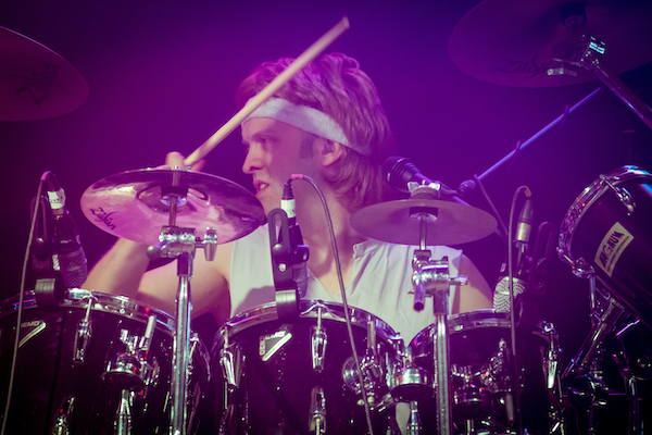Adam Aggiss (Stewart Copeland) at Glastonbudget 2014