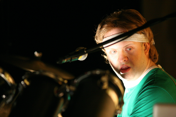 Adam Aggiss (Stewart Copeland) at Rugfest 2013
