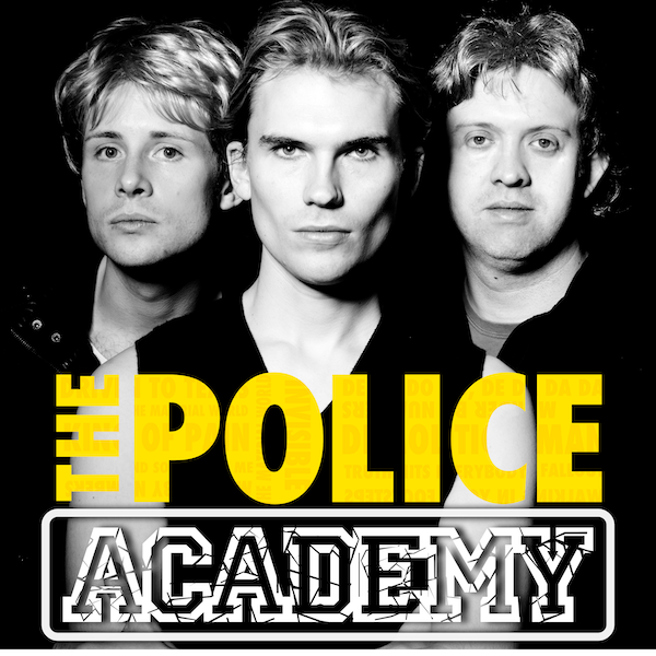 The Police Academy album cover mock-up